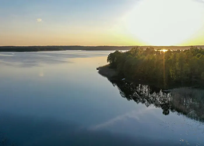 Domek Z Bala Mazury, Bezposredni Dostep Do Jeziora, Plaza, Pomost