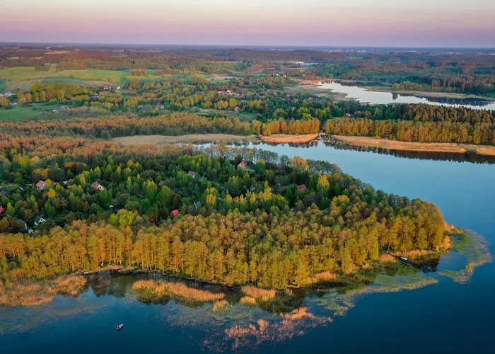 Domek Z Bala Mazury, Bezposredni Dostep Do Jeziora, Plaza, Pomost
